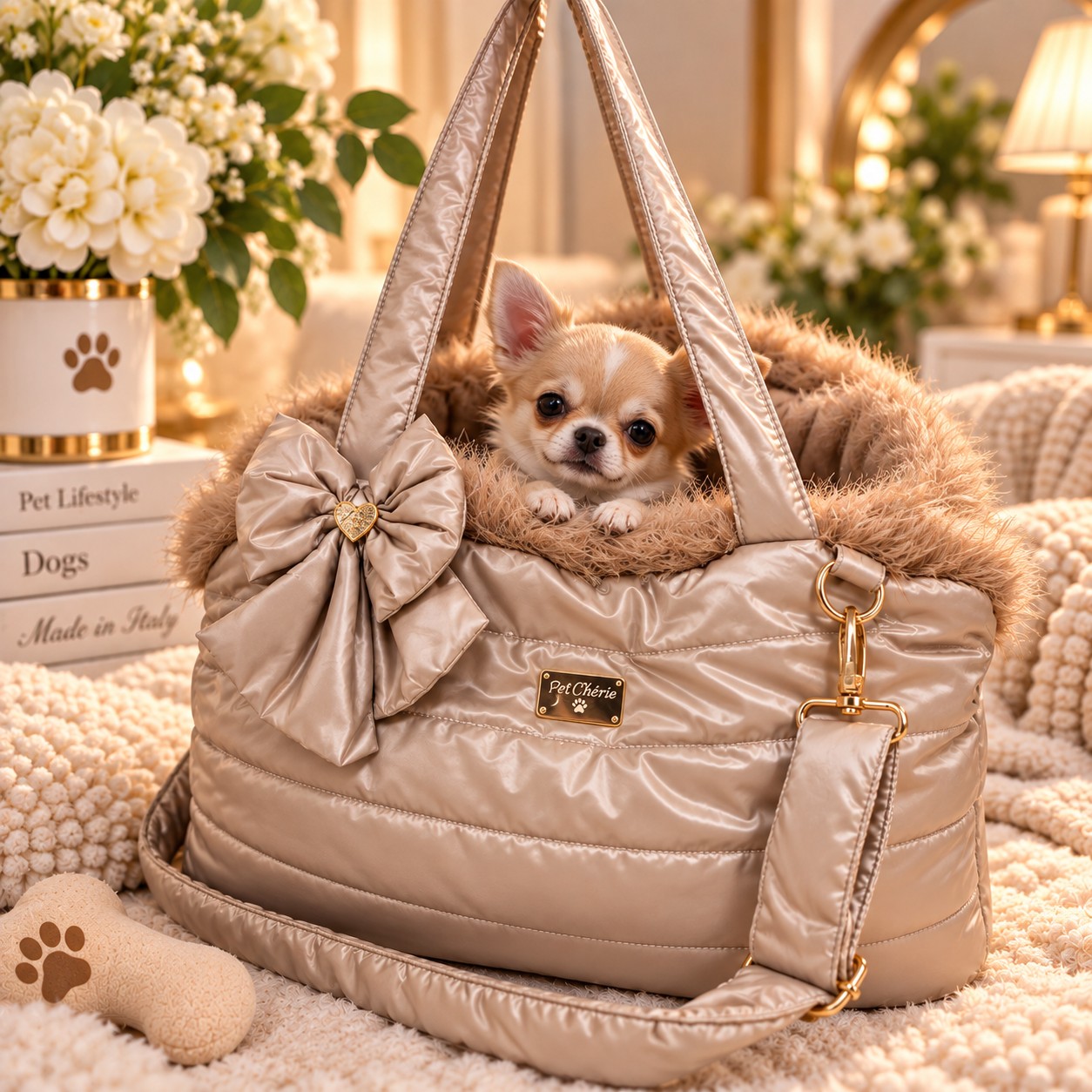 Borsa Cuccia Elegante Marvelous Sand